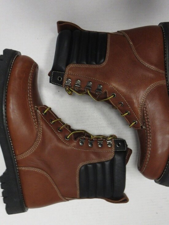 VTG Polo Ralph Lauren Sport Boots 11.5 D Leather Rugged Work MG1702 main image 12